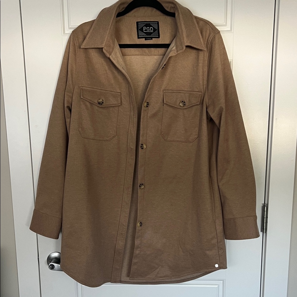 Women's Tan Jacket or Shacket
